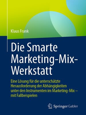 cover image of Die Smarte Marketing-Mix-Werkstatt